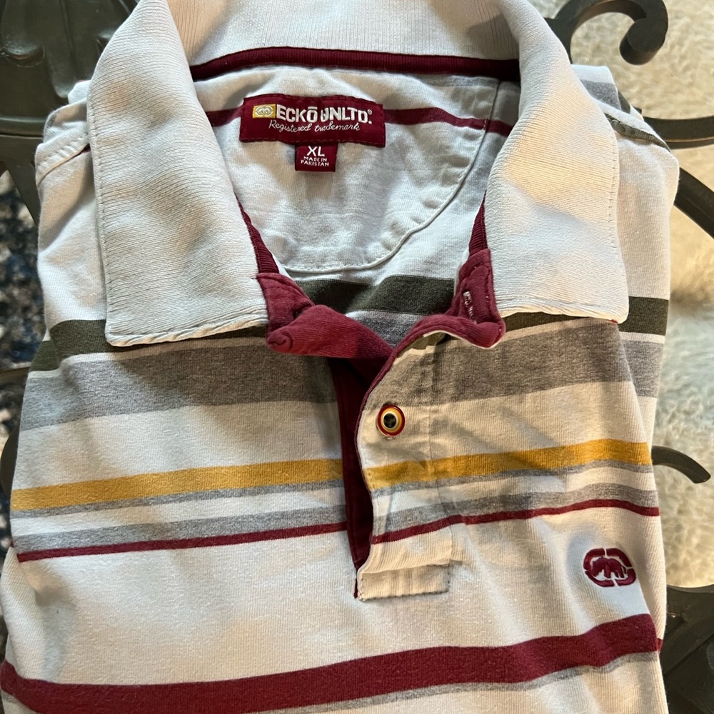 Men’s  Ecko Unltd Polo, XL, Striped